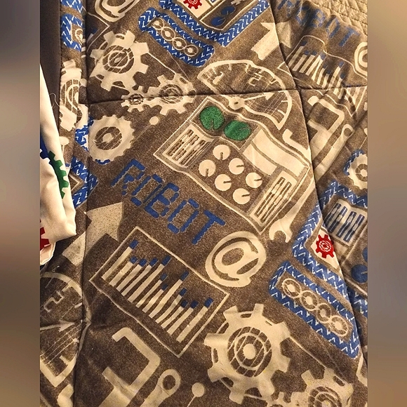 Twin 🤖 Robot & Gears ⚙️ 5-Piece Bedding Set - Picture 6 of 6